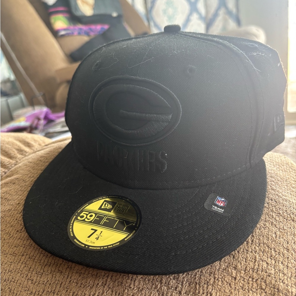 New Era Black Packers 59FIFTY Cap
